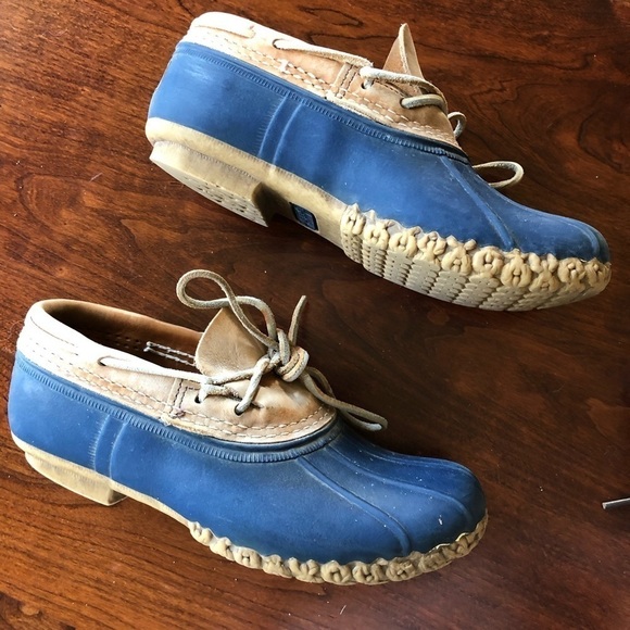 Vintage L. L. Bean Short Duck Boots - Sz 6 - Picture 2 of 8